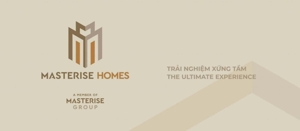Banner thương hiệu Masterise Homes – nhà phát triển bất động sản hàng hiệu hàng đầu Việt Nam.