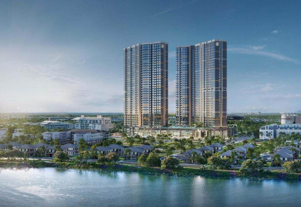 Dự án Masteri Rivera Đà Nẵng của Masterise Homes năm 2025 – khu căn hộ cao cấp ven sông Hàn, biểu tượng sống thượng lưu và tinh tế.