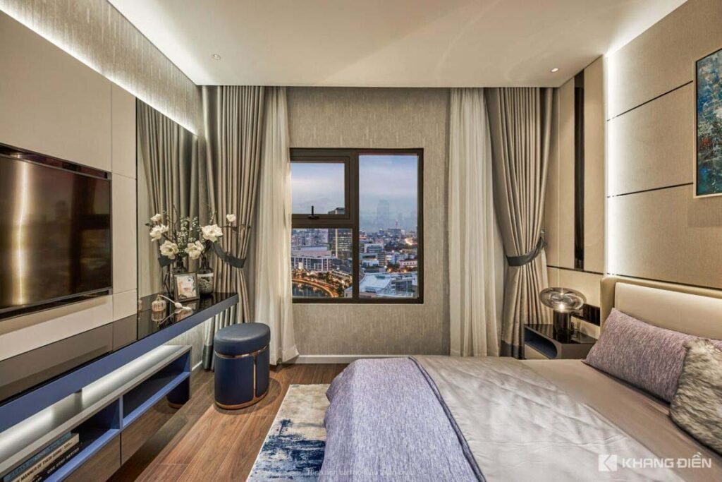 Không gian nhà mẫu Masteri Era Landmark - Masteri Ocean Park 3 sang trọng, nội thất cao cấp và thiết kế mở phong cách châu Âu hiện đại