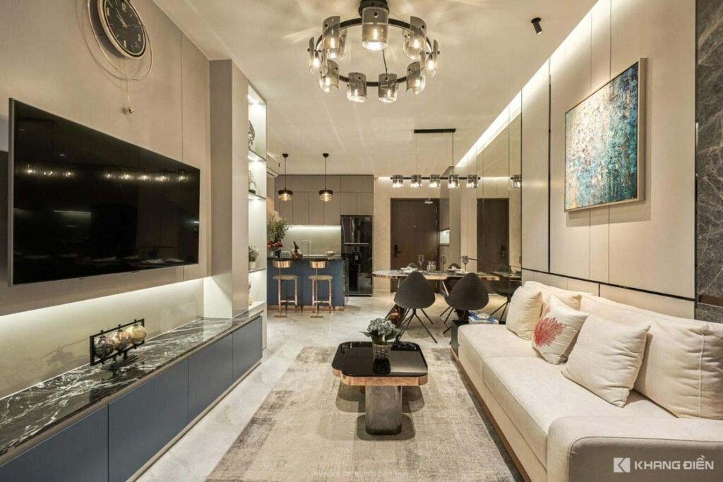 Không gian nhà mẫu Masteri Era Landmark - Masteri Ocean Park 3 hiện đại, sang trọng với thiết kế mở và nội thất tinh tế của Masterise Homes
